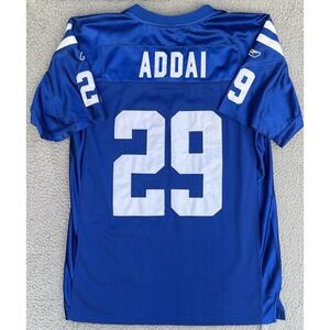 Reebok Indianapolis Colts Jersey Blue Joseph Addai NFL Football Size 48